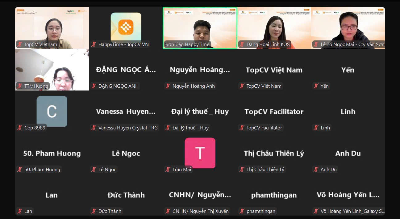 Thành Công Rực Rỡ Của Webinar "Tuyển Dụng & Quản Lý Lao Động Phổ Thông 2025"!