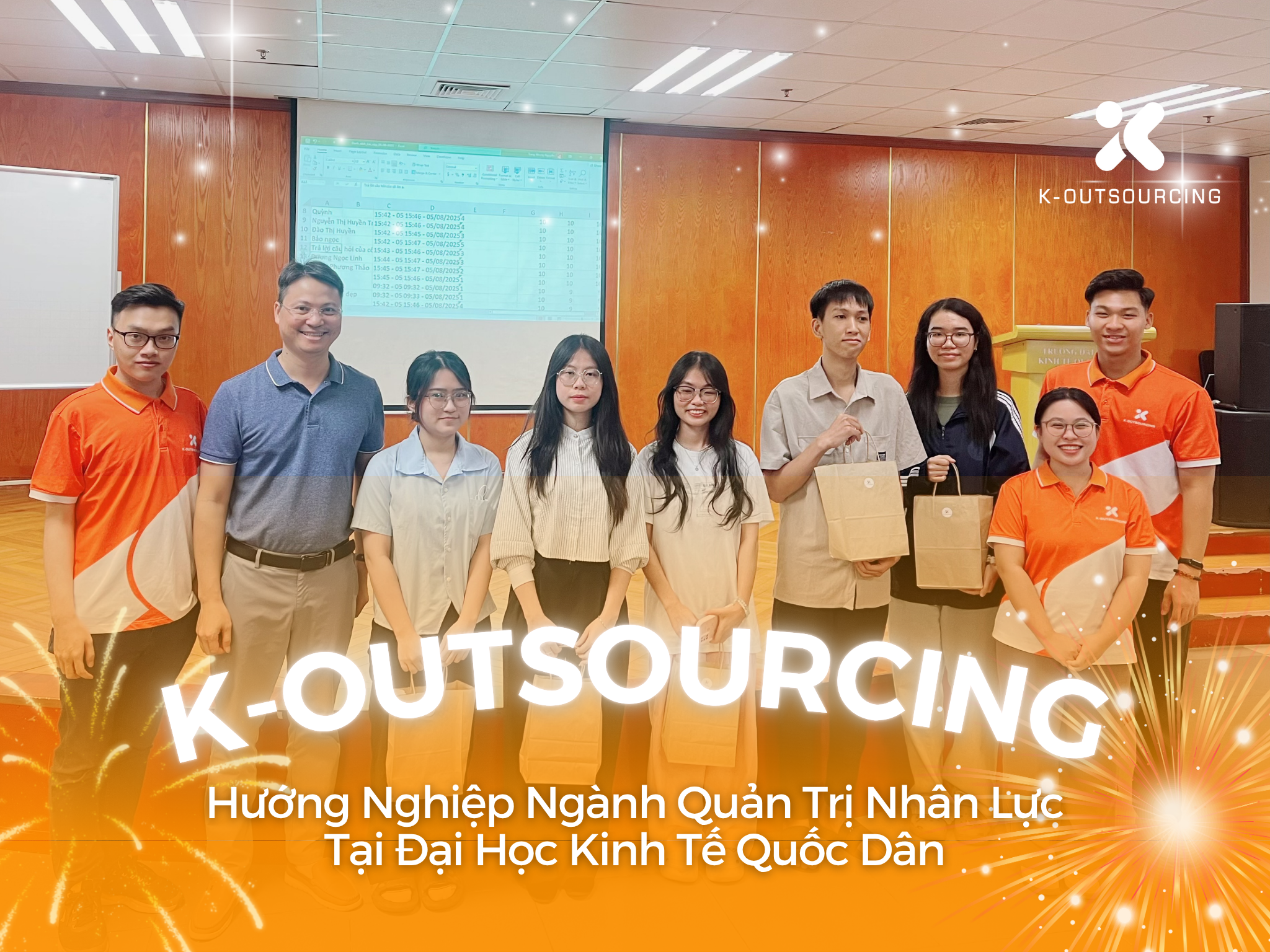 KOS x NEU | Buổi Hướng Nghiệp Ngành Quản Trị Nhân Lực – Gắn Kết Kiến Thức và Thực Tiễn