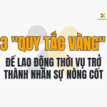 3 "Quy Tắc Vàng" Để Lao Động Thời Vụ Trở Thành Nhân Sự Nòng Cốt